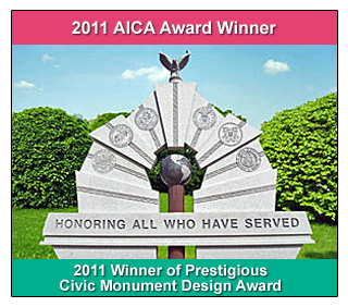 2011 American Institute of Commemorative Art Award Winner